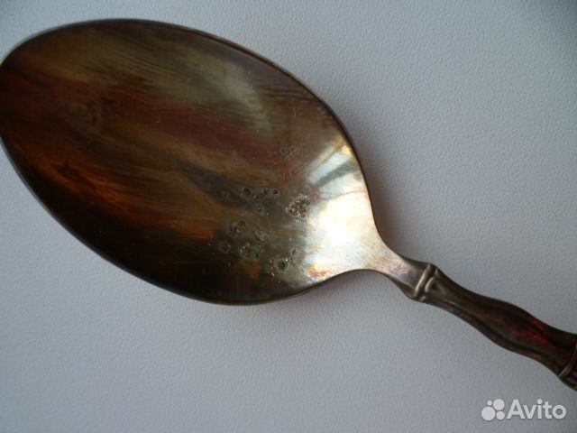 Мельхиор, посеребренные ложки, новые