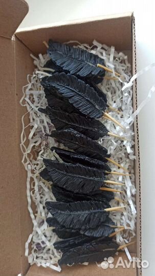 Свечи восковые для чистки перышки