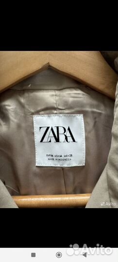 Тренч плащ Zara