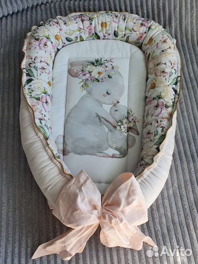 Кокон гнездышко для новорожденных