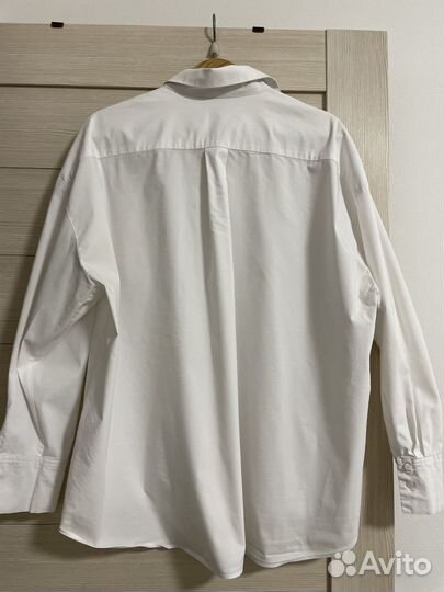 Рубашка белая оверсайз