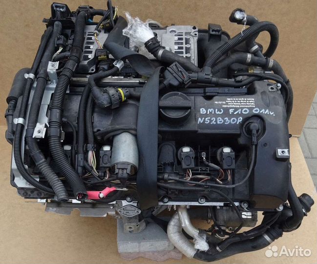 Двигатель N52B30A в сборе E83 4WD пробег 74ткм