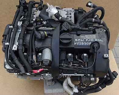 Двигатель N52B30A в сборе E83 4WD пробег 74ткм