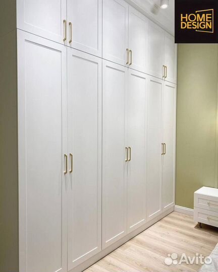 Шкаф распашной с фрезеровкой