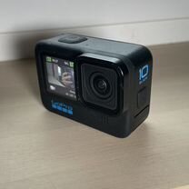 Экшн камера Gopro hero 10 black + 3 акб + sd+ допы