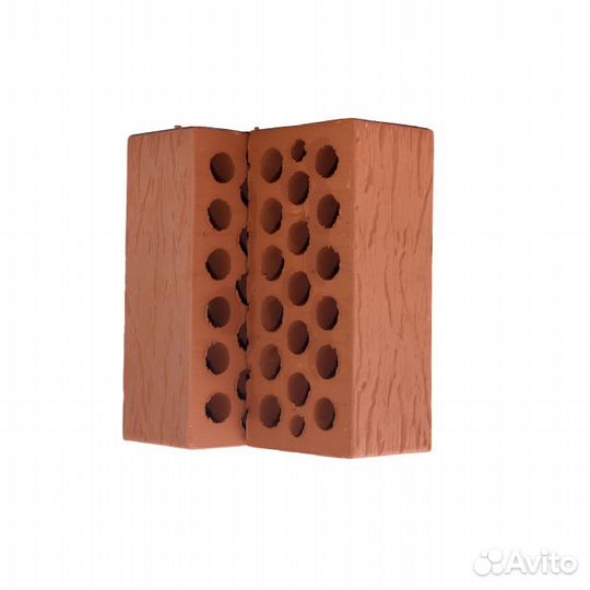 Кирпич persik С накатом 1,4 нф