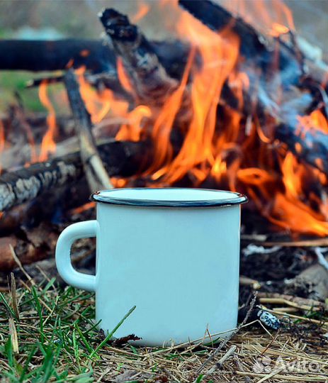 Эмалированная кружка, 250 мл