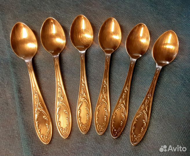 Ложки десертные/кофейные Кольчугино, мнц, СССР