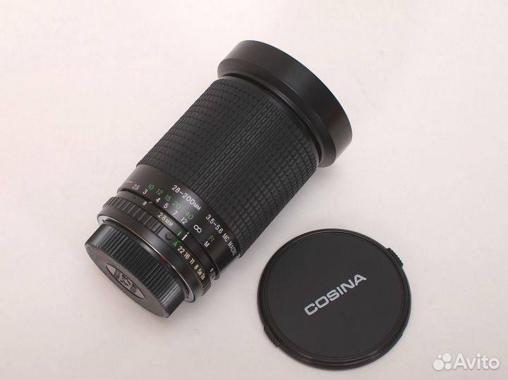 На Pentax, Cosina 28-200 mm f 3.5-5.6 MC Macro