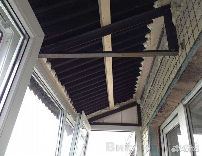 Крыша для балкона