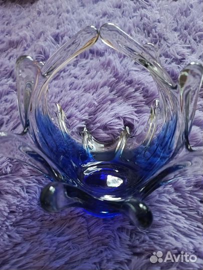 Ваза хрустальная