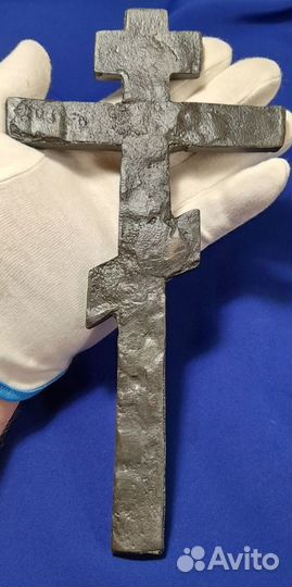 Старинный требный (напрестольный) крест до 1917г