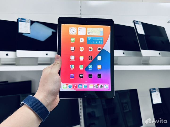 iPad 6 128 gb Wi-Fi + LTE Space Gray (1407)