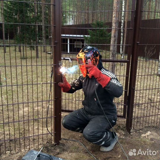 Бригада по установке забора