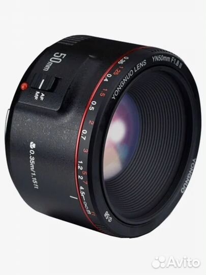 Объектив YongNuo YN 50mm f/1.8 II Canon EF