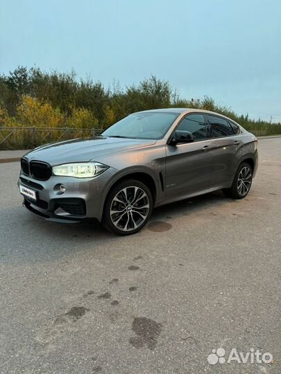 BMW X6 3.0 AT, 2017, 135 555 км