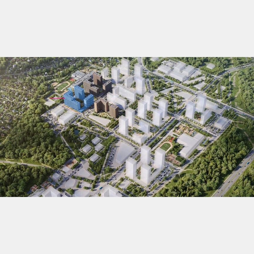 Квартира-студия, 22,3 м², 17/17 эт.