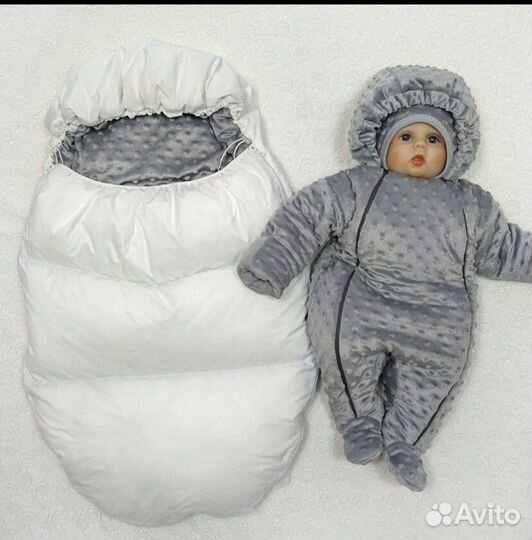 Конверт на выписку зимний