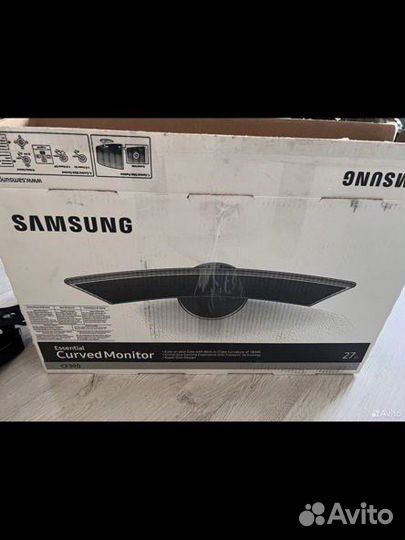 Монитор 27 дюйма Samsung c27f390fhi загнутый