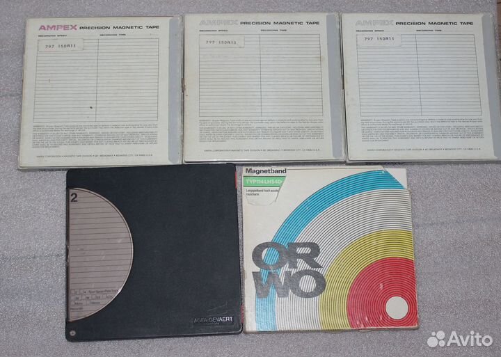 Магнитная лента катушки N 15. 18