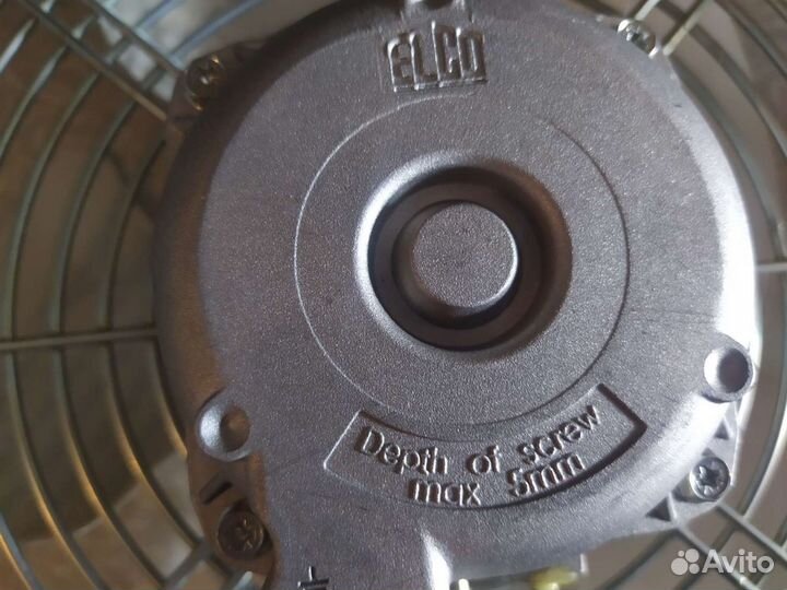 Вентилятор осевой