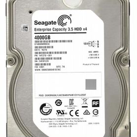 Жесткий диск Seagate ST4000NM0034 4Tb SAS 3,5