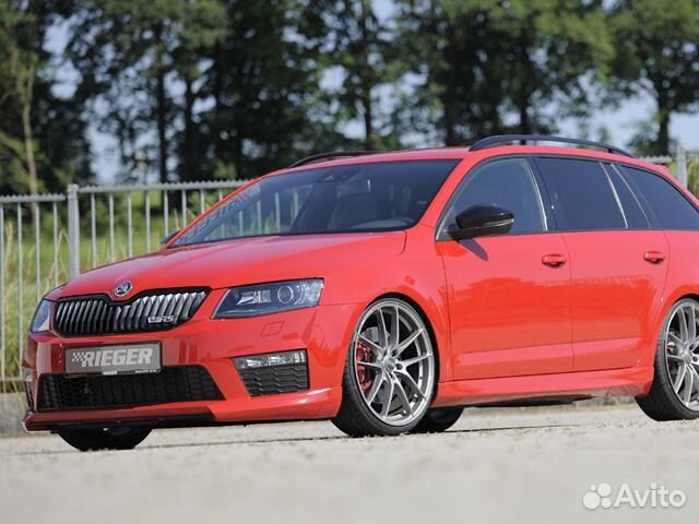 Накладка Skoda Octavia A7 RS Rieger Style