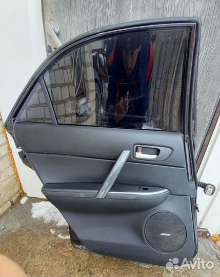 Дверь задняя левая mazda 6 gg