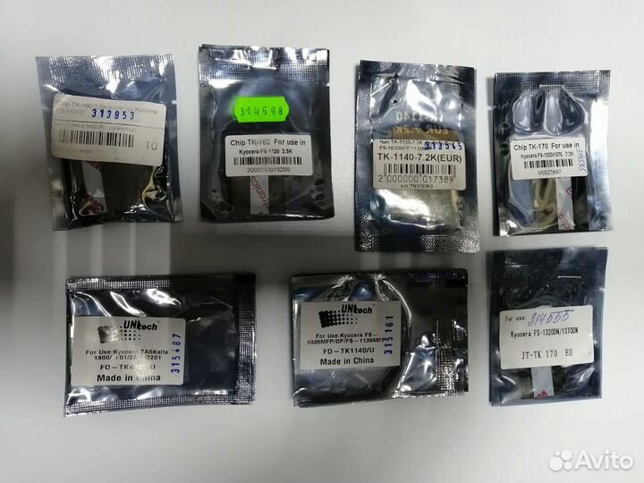 Чипы для картриджей Kyocera