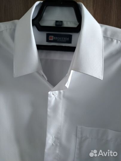 Рубашка белая для мальчика 146-152