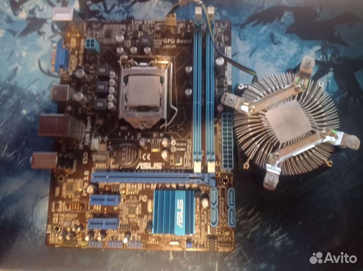 Материнская плата с процессором 1151