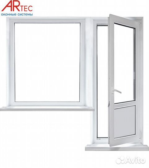 Балконный блок пвх