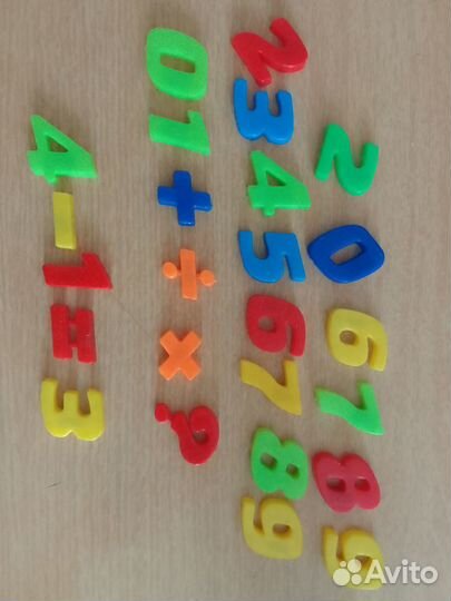 Цифры на магнитах