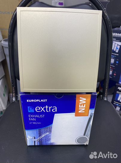 Вентилятор вытяжной 100экстра шампайн