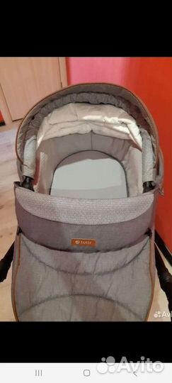 Коляска 2 в 1 Tutis Mimi Style (гелиевые колеса)