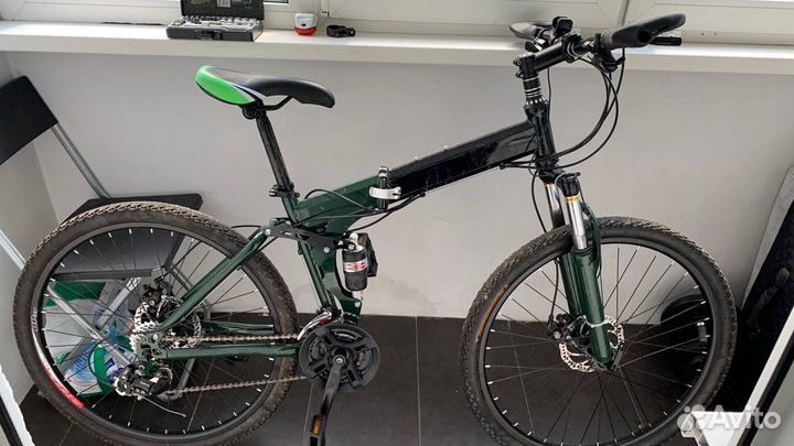 Складная рама от горного велосипеда