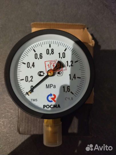 Манометр росма