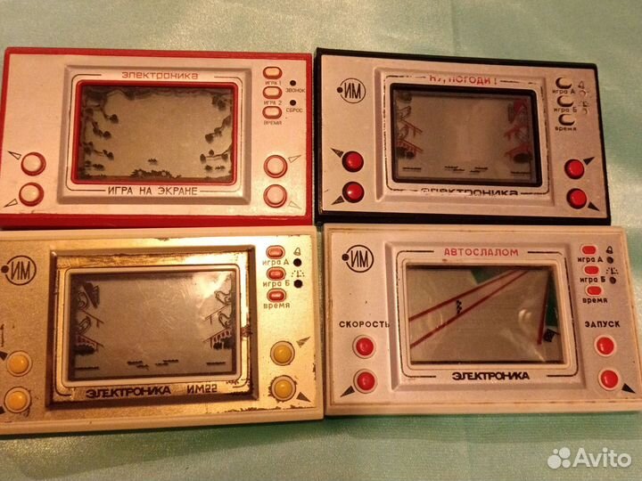 Игра на экране Электроника под востановление