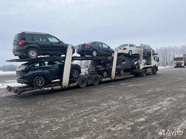 Перевозка авто из Тюмени по России автовозом