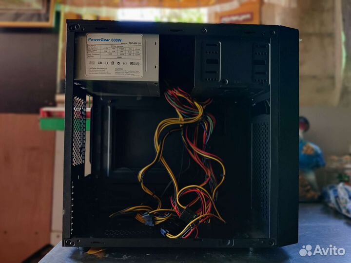 Корпус для пк + блок питания 600w
