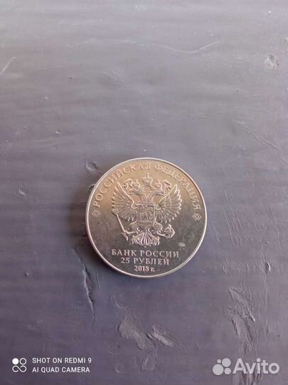 Монета Юбилейная 25 р
