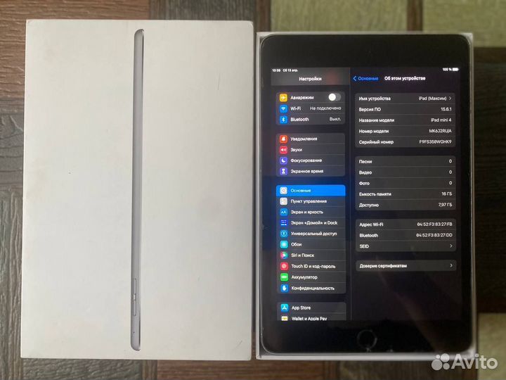 Apple iPad mini 4