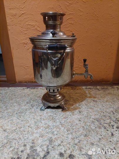 Старинные самовары на углях на 4.5 литра