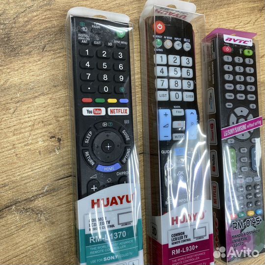 Универсальные пульты для любого телевизора