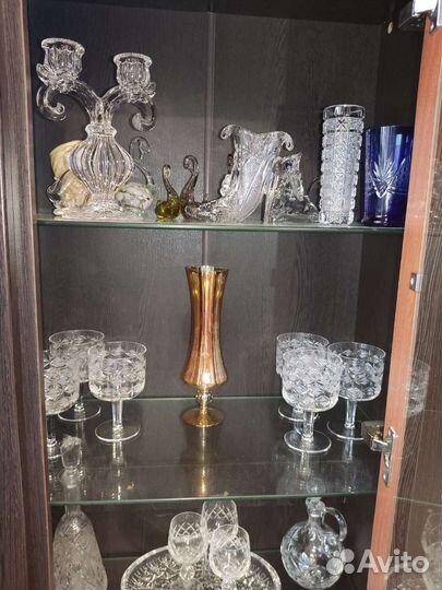 Фужеры хрустальные СССР