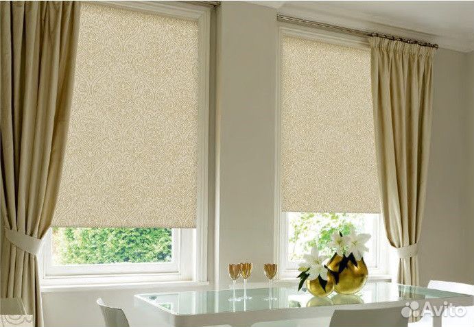 Шторы, римские шторы