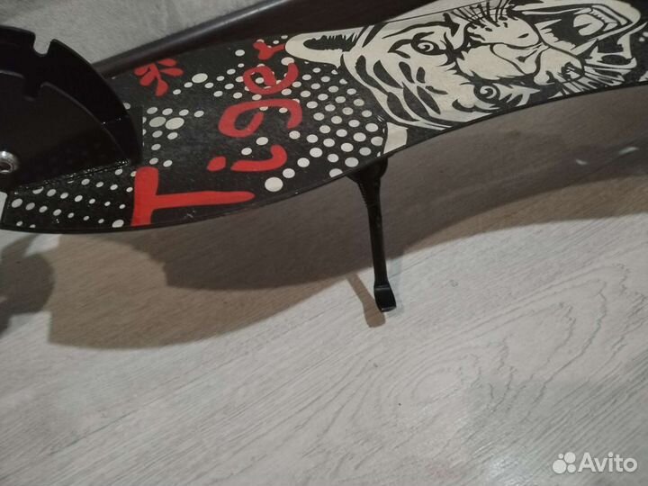 Самокат складной tiger двухколёсный