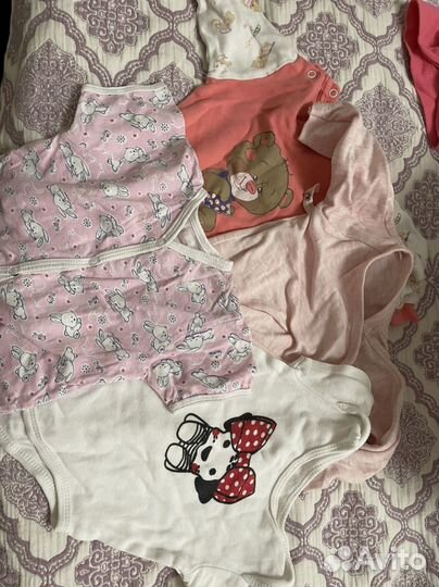Пакет вещей для девочек 62-68