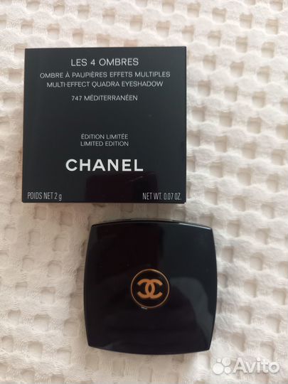 Тени Шанель chanel les 4 ombres 747 Оригинал