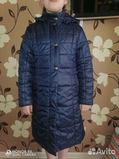 Пальто для девочки 146